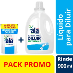 ALA JABON LIQUIDO PARA DILUIR 150ML + BOTELLA 1L