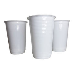 VASO BCO LIV 330CC CAJA X 100U PLASTIVAS