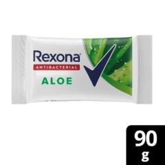 REXONA JABON ANTIBACTERIAL ALOE 90GR