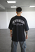 Remera oversize New Religion (negro)