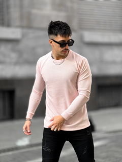 Sweater Wafle (rosa) en internet