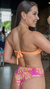 Busto Avulso sem Alca Laranja - Ihuuu Fitness e Beachwear