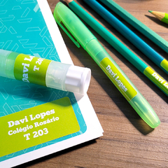 Etiqueta Escolar Kit Prático P - Copy+Arts, produtos exclusivos. Papelaria personalizada.