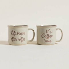 Mug life begins after coffe - comprar online
