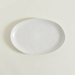 Bandeja oval clara white en internet