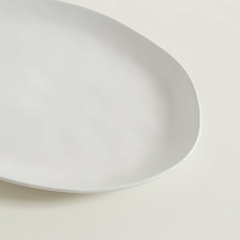 Bandeja oval clara white - comprar online