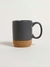 Mug grey base de corcho