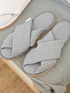 Pantufla sunset gris