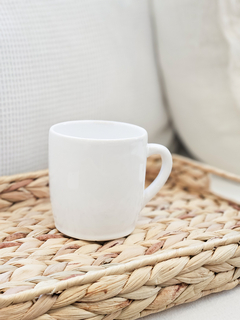 Mug prisma blanca