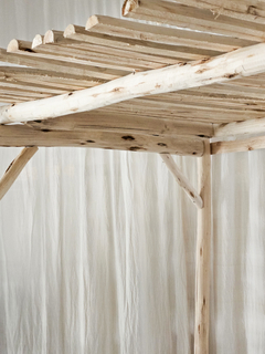 Camastro con techo eucalipto - tienda online
