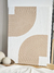 Cuadro chandra ii beige 50x70