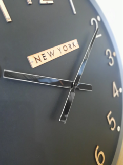 Reloj nyc negro - Magnolias