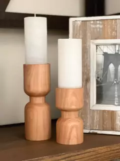 Set de candelabros Gina