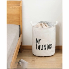 Cesto de ropa my laundry - blanco