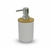 Dispenser redondo blanco con rayas verticales - comprar online