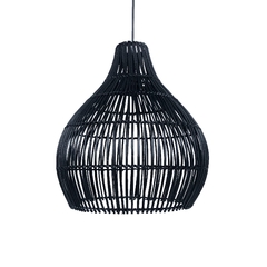 Pantalla rattan black