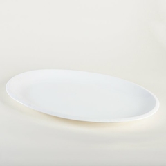 Bandeja porcelana oval