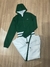 Conjunto Lacoste Sport Colorblock Touca (verde/branco)