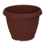 Vaso Redondo 9 Litros 23x32cm Café - Plasnorthon