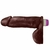 PENIS REALISTICO CHOCOLATE C/ VIBRO 20,5X4,7CM P LUXURIA 3262 - loja online