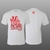 Camiseta Casual Juntos com o Rubro Branca - comprar online