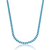 Choker Grumet Azul Prata