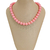 Colar Murano Rosa Claro - comprar online