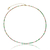 Choker Riviera Fina Colorida Ouro - comprar online