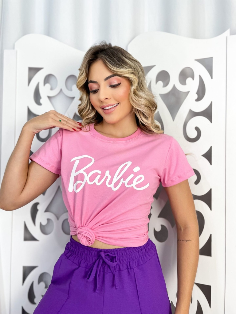 Camiseta Barbie T-shirt Camisa Feminina Adulto 100% Algodão - J.A DRESS  WELL - Camiseta Feminina - Magazine Luiza