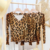 Blusa Manga Longa Podrinha Animal Print