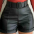 Shorts couro Eco - comprar online