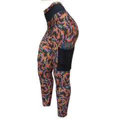 Legging Bolsos laterais Tam. G(44 ),tecido suplex