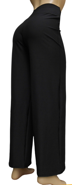 Calça pantalona preta, do P ao plus size 60/62 - comprar online