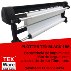 TEX Black 185 - Plotter de impressão de riscos e modelagens na internet