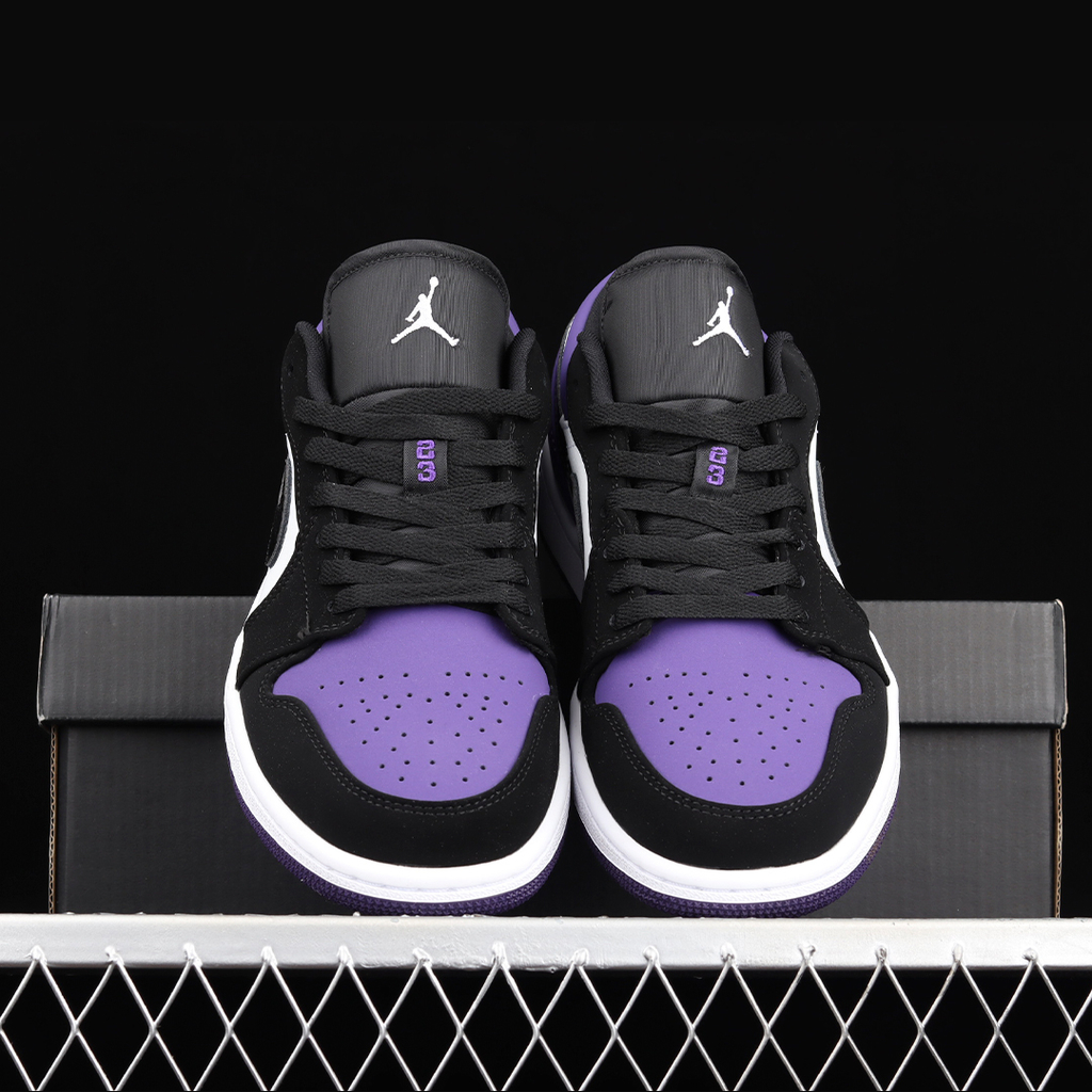 Air Jordan 1 Low “Court Purple Purple Black White