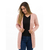 CARDIGAN CANELADO LINA ROSA