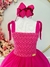 Vestido Infantil Pink Bordado - comprar online