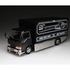 Peako Y.E.S. Semi Wide Wing Isuzu Custom Truck Black c/ Rodas BNDS - 1/64