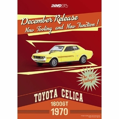 Inno64 Toyota Celica 1600GT TA22 Yellow - 1/64 - Garantido 1/64