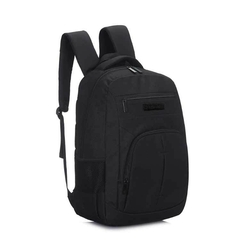 Mochila Urbana Portanotebook Travel Tech Negra/Azul en internet