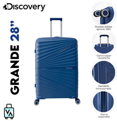 Valija Grande Discovery Azul PP (28")