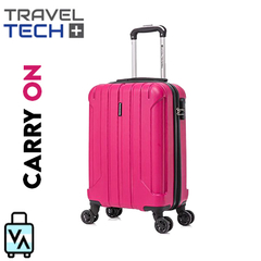 Valija Carry On Fucsia Travel Tech (20")
