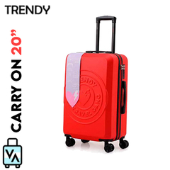 Valija Carry On Trendy Roja (20")