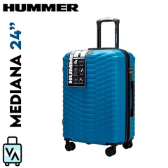 Valija Mediana Hummer Azul (24")