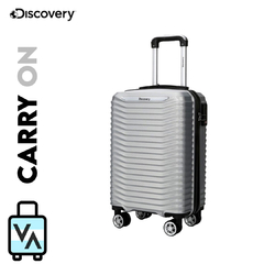 Valija Carry On Silver Discovery (20")