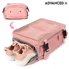 Mochila De Viaje Advanced Travel Rosa Incluye Batería - .:: VALIJAS ARGENTINA ::.