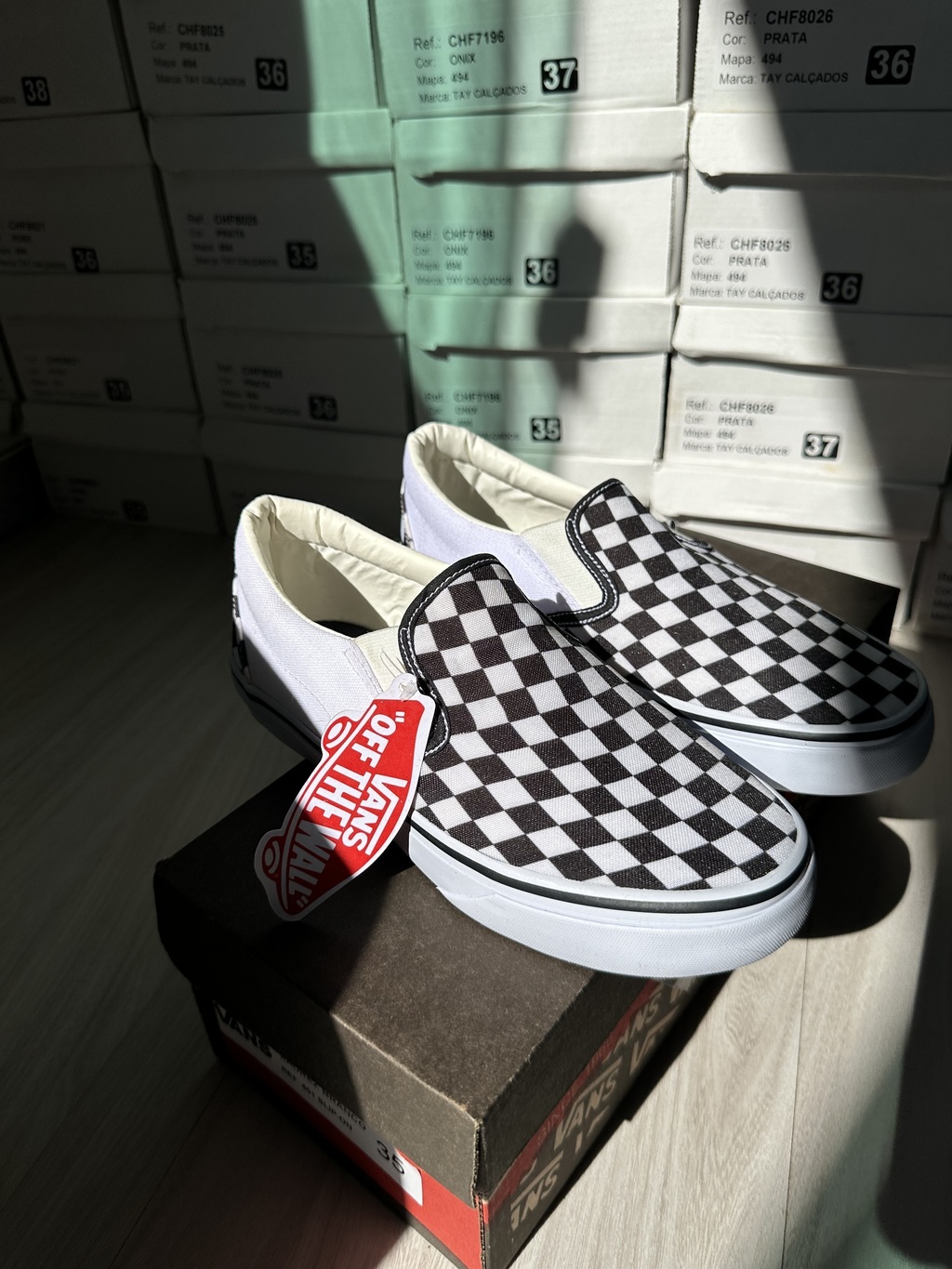 slip on vans xadrez - Comprar em Tay calçados