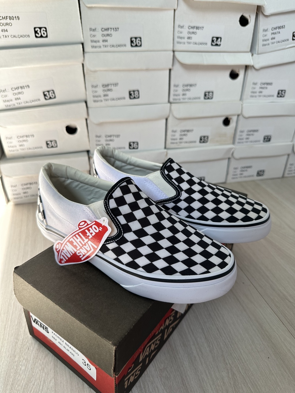 slip on vans xadrez - Comprar em Tay calçados