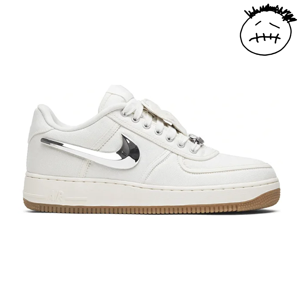 NIKE AIR FORCE 1 LOW TRAVIS SCOTT WHITE
