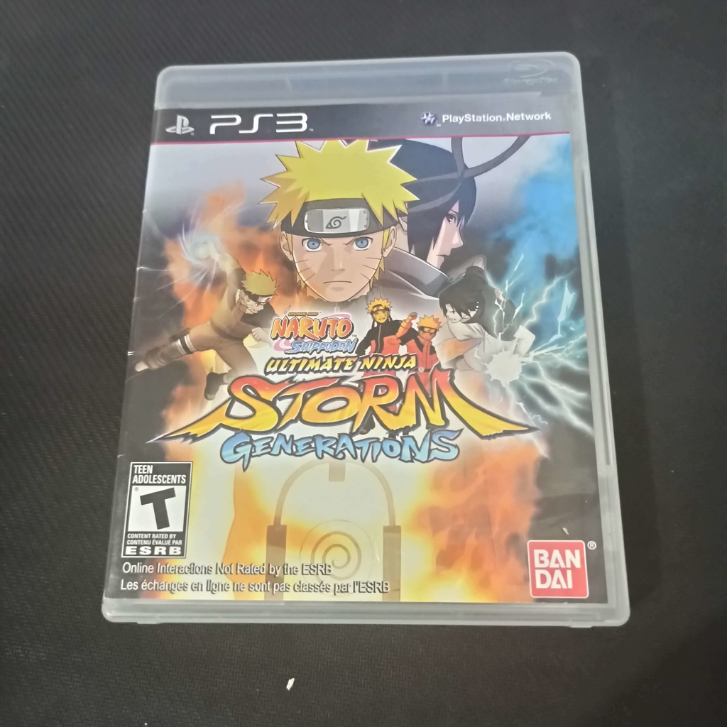 Naruto Shippuden Ultimate Ninja Storm Generations Ps3 (Jogo Mídia